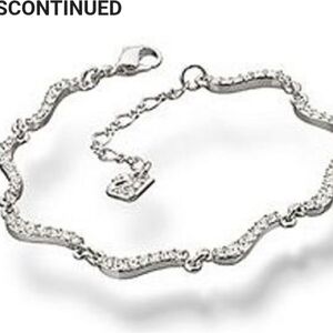 Swarovski crystal bracelet Pave Links 8 Inch/20 Cm New Without Box